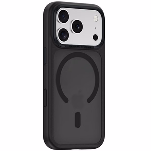 Benks Magnetic Mist metallikehyksinen suojakuori (C.K.FF.AP.BK.0072) iPhone 18 Pro / 17 Pro -puhelimille, musta, kameran ohjauspainikkeella