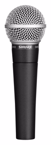 Shure SM58-LCE -laulumikrofoni, tummanharmaa