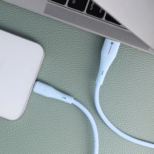 Kaapeli USB A - USB C Forcell F-Energy QC4.0 3A 66W Silicone 1 m C342 sininen