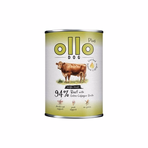 Ollo Plus Collagen Beef – koiran märkäruoka, naudanlihaa ja kollageenia, 400 g