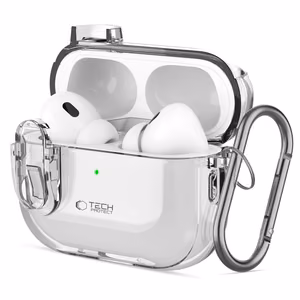 Tech-Protect Slim Hook Suojakuori AirPods 1 / 2 -kuulokkeille - kirkas