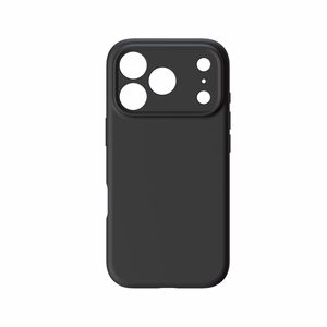 Case for iPhone 17 Pro / 18 Pro (low camera edge) Forcell F-Protect Rubber Premium compatible with MagSafe black