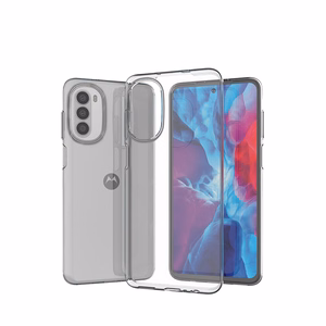 Ultra Clear 0,5 mm tapauksessa Motorola Moto G82 5G / Moto G52 ohut kansi läpinäkyvä