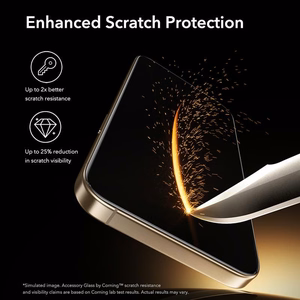 ESR UltraFit Armorite Pro Karkaistu lasi iPhone 17 Pro Max:lle - Kirkas
