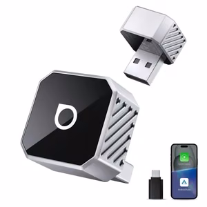 Langaton CarPlay/Android Auto adapteri Ottocast Mini Cube hopea CP88-T3