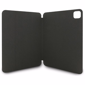 Karl Lagerfeld Saffiano Magneettinen Karl & Choupette iPad Pro 11" 2024 Book Cover Suojakuori - Musta