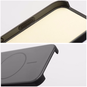 Suojakuori iPhone 17 AIR:lle Glossy Mag Cover yhteensopiva MagSafe:n kanssa musta