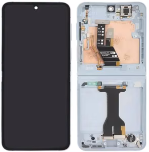 Middle Housing Samsung F741 Z Flip6 5G Blue Original (Used Grade B)