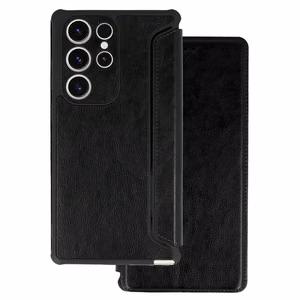 Razor Leather Book Case for Xiaomi Redmi Note 13 Pro 4G black
