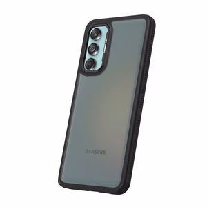Crystal Black -kuori Samsung Galaxy M55 5G musta