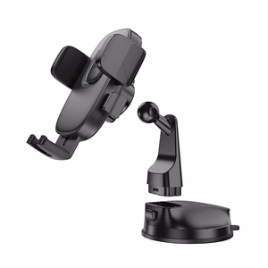 Auton puhelinteline Hoco H76 (dashboard) musta