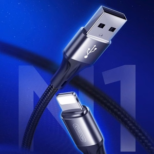 USB-kaapeli Joyroom S-1530N1 punainen Lightning 150cm