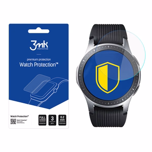 Samsung Galaxy Watch 46mm - 3mk Watch Protection™ v. FlexibleGlass Lite -suojausjärjestelmä