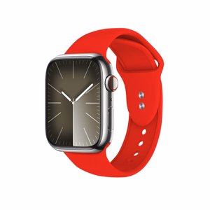 Crong Liquid strap for Apple Watch 44 / 45 / 46 / 49 mm, red