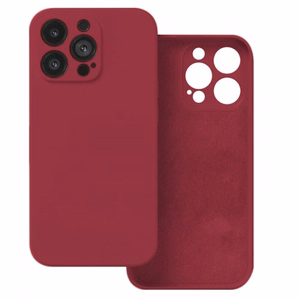 Phone Case "Liquid Silicone Edge" for Xiaomi 12 / 12X / 12S (Dark Red Rose)
