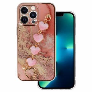Trend Suojakuori iPhone 13 Pro:lle - malli 6 vaaleanpunainen