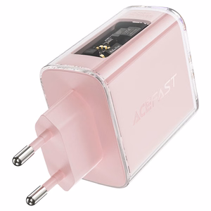 Acefast GaN charger 65W 3 ports (1xUSB, 2xUSB C) green (A45)