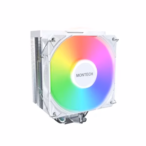Montech NX400 ARGB (W) yleismallinen prosessorijäähdytin, valkoinen