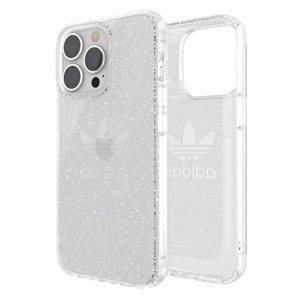 Adidas OR Suojaava selkeä kotelo Glitter iPhone 13 Pro / iPhone 13 - läpinäkyvä hopea