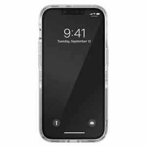Adidas TAI Suojaava iPhone 14 Pro 6.1 "Kirkas asia läpinäkyvä 50230