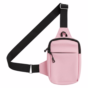 Crossbody-laukku Urbanflex vaaleanpunainen