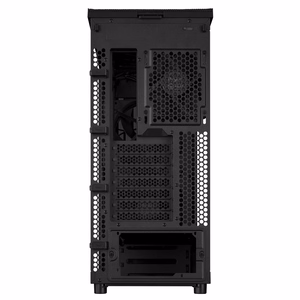 ASUS ProArt PA401 – mid-tower PC case with tempered-glass side panel and PWM fans, black