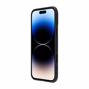 Nillkin CamShield Pro kotelo iPhone 16 Pro:lle, jossa on kamerasuoja - musta