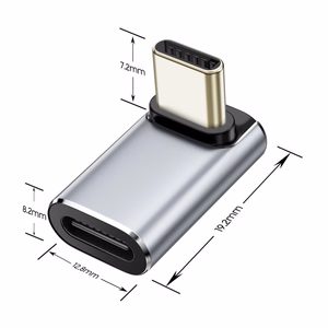 Tech-Protect Ultraboost AA02 USB-C Angled Adapter - Gray