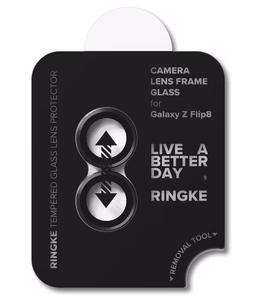 Ringke camera-frame protector for Samsung Galaxy Z Flip 8, 2 pcs. – black