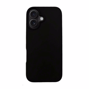 3mk Silikoninen Suojakuori iPhone 16 Plus:lle - Musta