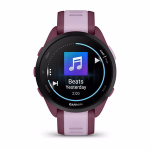 Garmin Forerunner 165 Music – GPS-älykello, AMOLED, 43 mm, violetti
