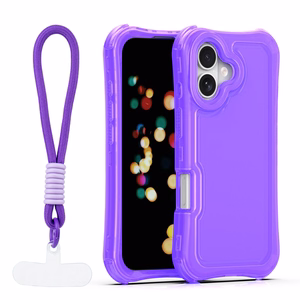 Safepop suojakuori hihnalla iPhone 17 6,3" violetti