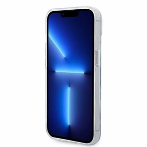 Karl Lagerfeld suojakuori iPhone 14 Plus 6.7":lle KLHMP14MHNKCIT läpinäkyvä kovakuori MagSafe IML NFT Karl&Choupette