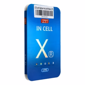 LCD-näyttö iPhone Xr digitoijalla musta (ZY-LTPS)