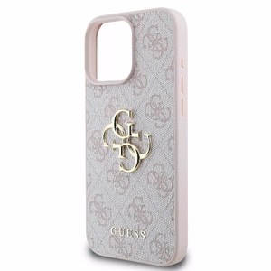 Guess 4G Big Logo kotelo iPhone 16 Pro - pinkki