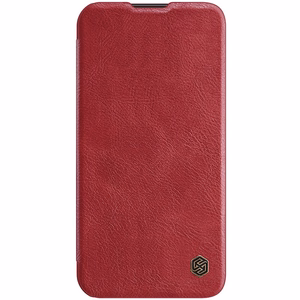 Case Nillkin Qin Pro Leather Apple iPhone 14 Pro Max red