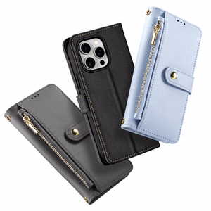 Dux Ducis Lawa Nahkainen Suojakuori iPhone 15 Pro:lle - musta