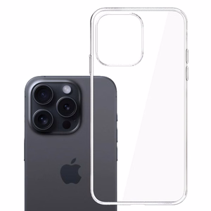 3mk Clear Case Eco Apple iPhone 15 Pro Max:lle - läpinäkyvä