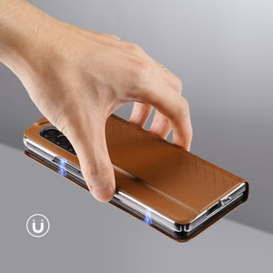 Phone Case Dux Ducis "Bril" for Samsung F936 Z Fold4 Brown
