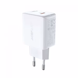 Acefast pikalaturi USB Type C 20W Power Delivery valkoinen (A1 EU white)