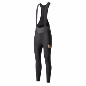 Rockbros YDCK012-1 Long Fleece Bib Tights with Pad Size M - Black
