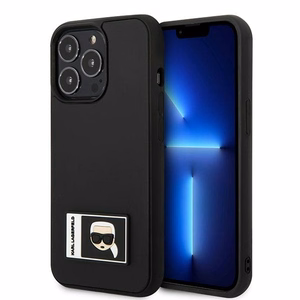 Karl Lagerfeld Ikonik Patch kotelo iPhone 13 Pro Max - musta - musta
