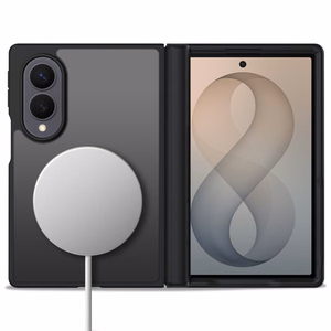 Tech-Protect MagPeak MagSafe  Samsung Galaxy Z Fold 8 kuori, mattamusta