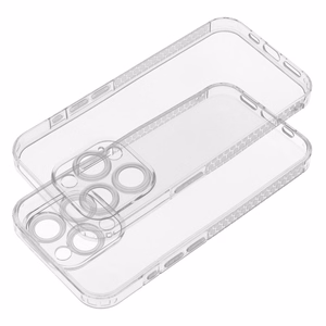 Suojakuori iPhone 15 Plus:lle Clear Case 1,5 mm Grid läpinäkyvä