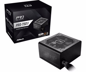 ASROCK ATX PC 100 - 240 V 750 W PRO-750B (Power Supply)
