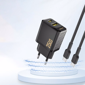 Dudao A26T GaN 25W USB-A, USB-C Charger - Black