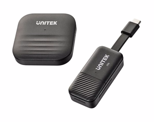 UNITEK V1184A01 AV-jatkin AV-lähetin ja vastaanotin musta