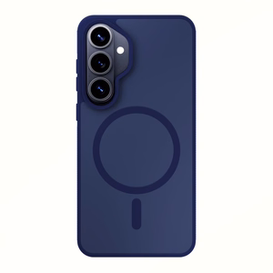 Samsung Galaxy S26 – 3mk Smoke MagCase sininen puhelimen suojakuori