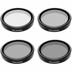 Set of 4 TELESIN CPL/ND8/ND16/ND32 filters for DJI Osmo Action 3 / 4 / 5