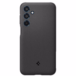 Spigen Essential SandBlast Suojakuori Samsung Galaxy M35 5G:lle - musta
